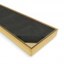 Tile Insert Rectangle Floor Waste Gun Metal Grey 900*100*21 Tile Insert Rectangle Floor Waste Gun Metal Grey 900*100*21